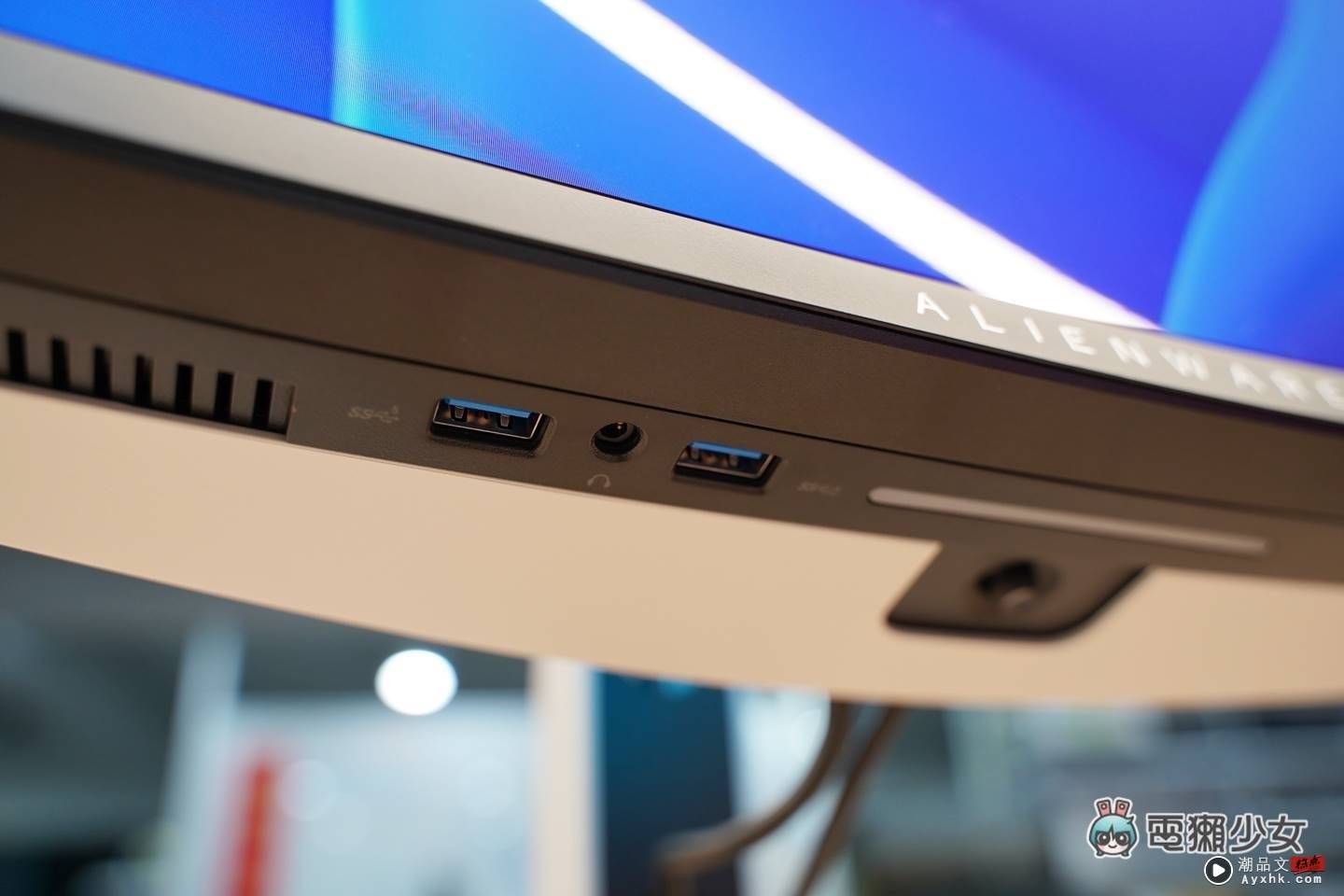 开箱｜最新 QD-OLED 技术显示器，Alienware 34 吋曲面电竞萤幕 AW3423DW 数码科技 图12张